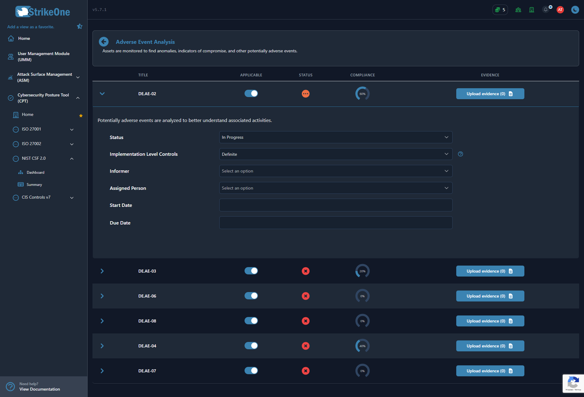 Subcategory Management